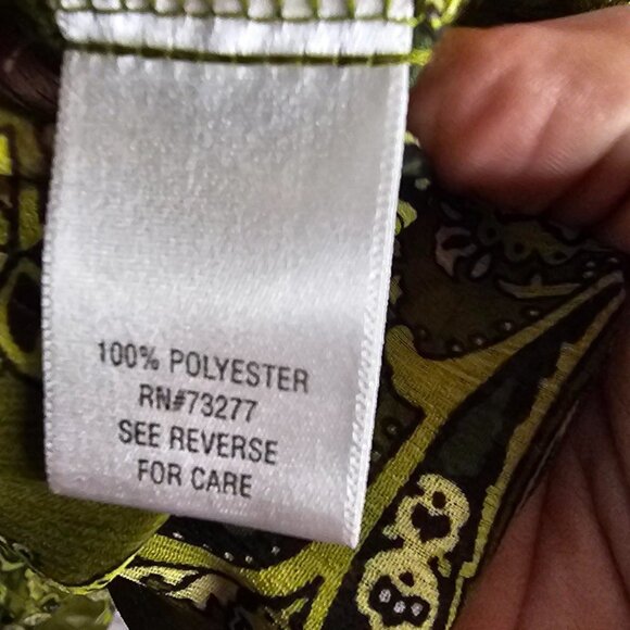 2 Piece Olive Green Top - Picture 6 of 7